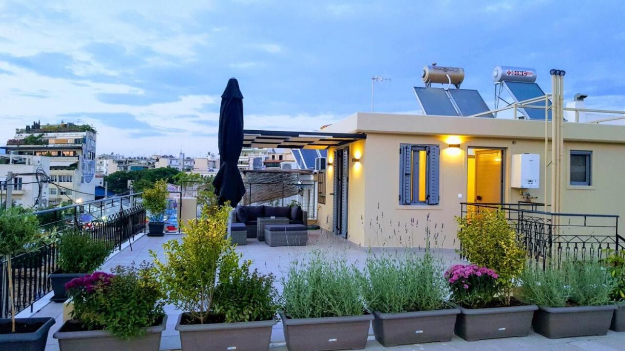 D&E Technopolis Apartments 雅典 外观 照片